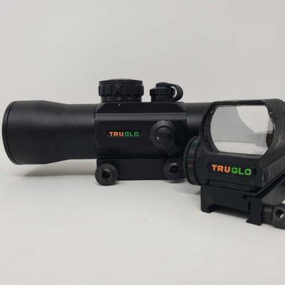 1035: One TRUGLO Sight, One TRUGLO Scope
One TRUGLO Sight, One TRUGLO Scope