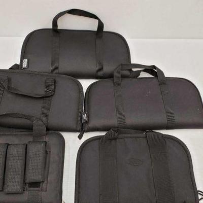 2500: 5 Gun Cases
Brands include Uncle Mikes, Boyt, and more
