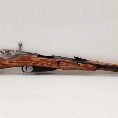 820: Mosin-Nagat M44 7.62mm Bolt Action Rifle
Serial number: M44055230 Barrel length: 21"