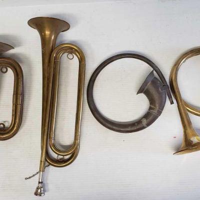 7046: 4 Vintage Trumpets
4 Vintage Trumpets