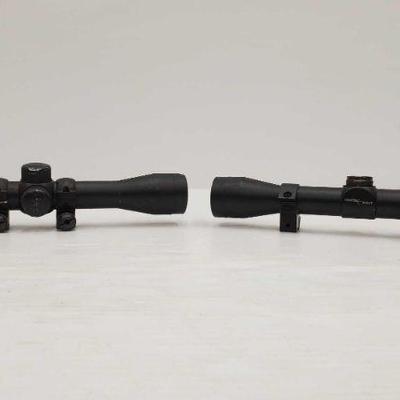 1055:2 Center Point Scopes
Both marked 4X32