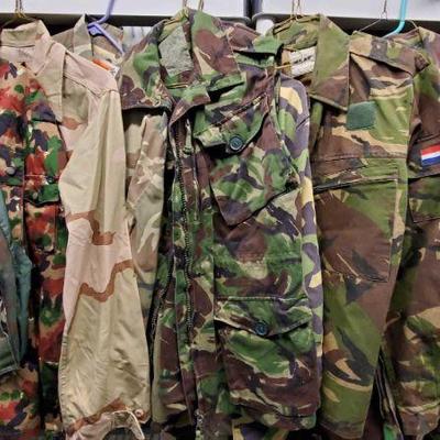 7083: Military Camo Jackets and Vests
Duck Bay shirts. Longsleeve and vests.