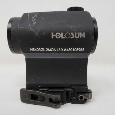 1010: Holosun HS403B 2 MOA LED Red Dot Sight
Holosun HS403B 2 MOA LED Red Dot Sight