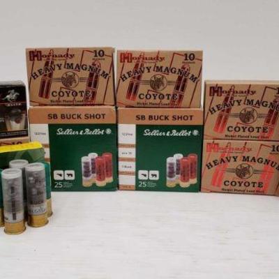 2061: Approx 262 Rounds of 12 Gauge Buck Shot
Approx 262 Rounds of 12 Gauge Buck Shot