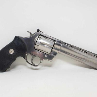 320: Colt Anaconda .44mag Revolver with Case
Serial Number: MM61191
Barrel Length: 6"
Year: 1984

California Transfer Available. CA...