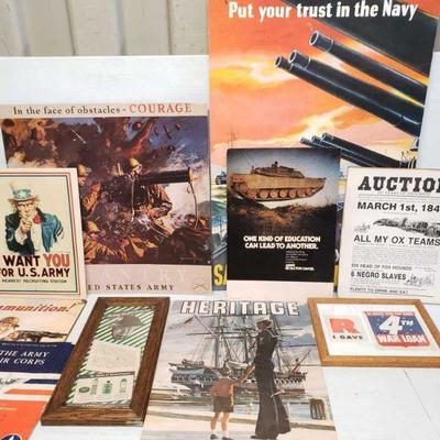 7600: US Military Propaganda and Recruitment Posters and More
US Military Propaganda and Recruitment Posters and More