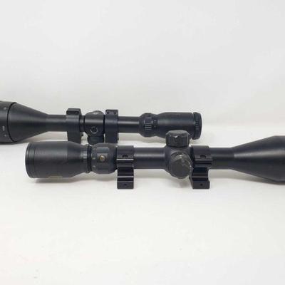 1036: One Nikko Stirling Gold Crown 3-9x42, One Nikko Stirling Moutmaster 4-12x50 AO Scope
One Nikko Stirling Gold Crown 3-9x42, One...