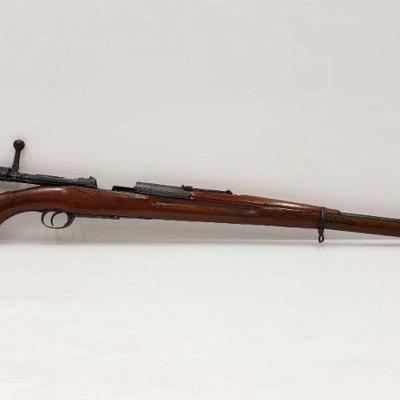 Siamese Mauser Type 45/1903 8mm Bolt Action Rifle
Serial number: 9156431 Barrel length: 29