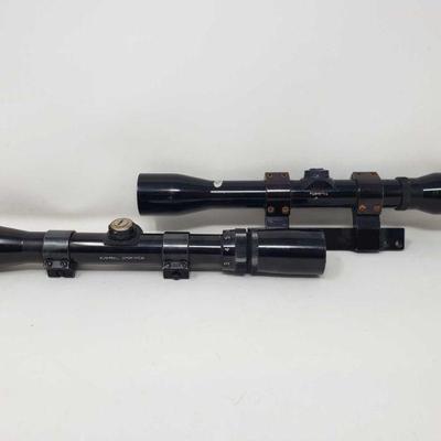 1 Bushnell Sportview Waterproof 3Ã—-9Ã—,32 With Weaver Scope Mount, 1 Bushnell Sportview 4Ã—,32mm Scope
1 Bushnell Sportview Waterproof...