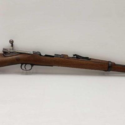 825: Fabrica De Armes M95 7mm Bolt Action Rifle
Serial number: G4869 Barrel length: 22"