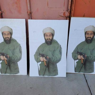 7803: 3 Terrorist Cardboard Targets
Target practice.