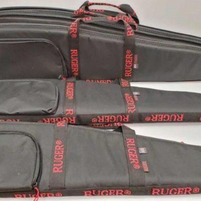 2520: 4 Ruger Gun Cases
4 RUGER GUN CASES