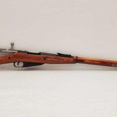 735: Mosin-Nagat M91/30 7.62mm Bolt Action Rifle
Serial number: 9130419240 Barrel length: 28"