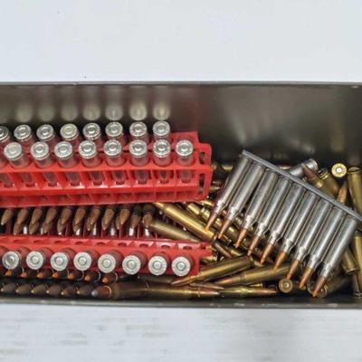 2121: Small Ammo Can with .223
Approx half full Measures approx 10" x 4" x 7"