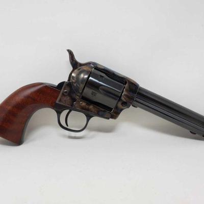 375: Winchester Model 1873 .45Colt Revolver with Box
Serial Number: UE2828
Barrel Length: 5.5