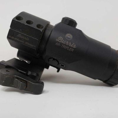 1008: Burris AR-Tripler Magnification Scope Includes Burris AR-Pivot Ring
Burris AR-Tripler Magnification Scope Includes Burris AR-Pivot...