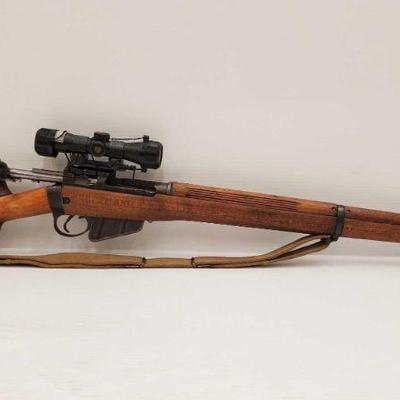 785: Savage 4 MK-1 .303 Bolt Action Rifle with Scope
Serial number: 57C7086 Barrel length: 25"
