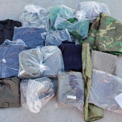 7162: Military Pant Liners and Coveralls
Military pant liners, work coveralls.