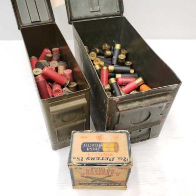 2127: Two Ammo Cans with 12ga, 16ga, 28g and 410ga
Two Ammo Cans with 12ga, 16ga, 28g and 410ga