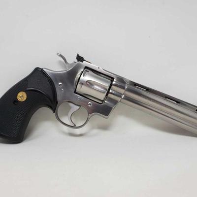 315: Colt Python .357mag Revolver with Case
Serial Number: T17344
Barrel Length: 6"
Year: 1983

California Transfer Available. CA...