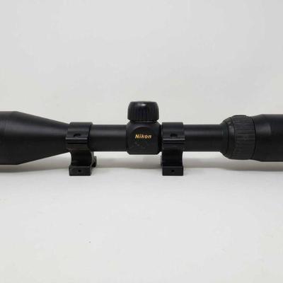 1001: Nikon Prostaff 3-9x40 Scope
Nikon Prostaff 3-9x40 Scope Serial Number 7479610