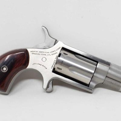 300:North American Arms .22lr Revolver
Serial Number: V27226
Barrel Legth: 1.1