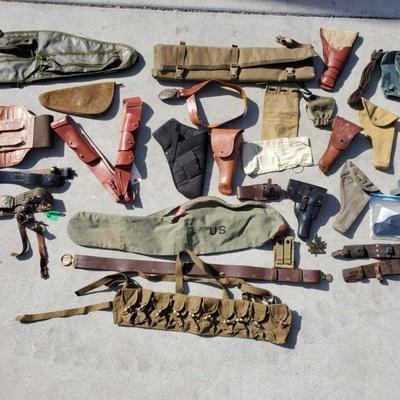 7092: Belts and Gun Holsters
Military belts and holsters