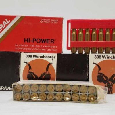 Approx 110 Rounds of 308 Winchester
Approx 110 Rounds of 308 Winchester