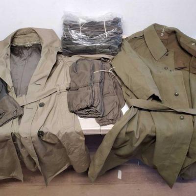 7110: Military Tenchcoats and Mittens
Two trenchcoats, many pairs of mittens