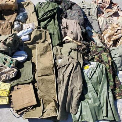 7150: Military Shirts and Vests
Shirts, vests, pouches.