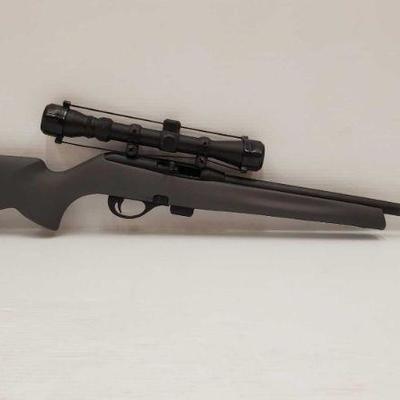 730: Remington 597 .22lr Semi-Auto Rifle with Scope
Serial number: C2733049 Barrel length: 20