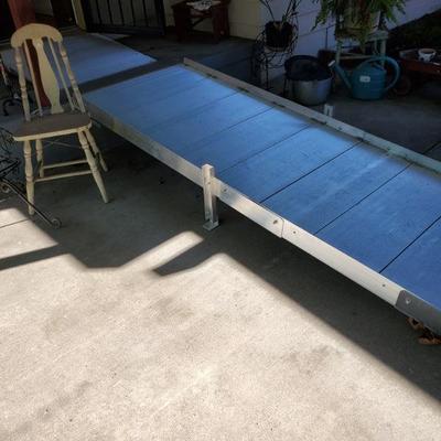 All paperwork  and parts for this ramp. It includes a rail