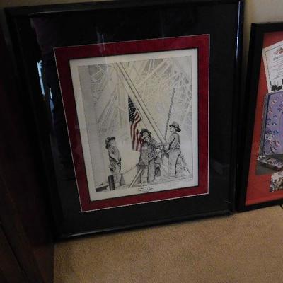 FIRE FIGHTER PICTURE -- $100.00