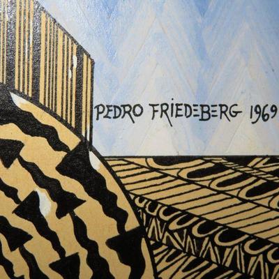 Pedro Friedeberg Acrylic
