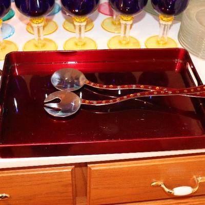 Nice salad utensils $10 for the set