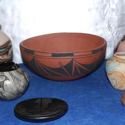 more American Indian pottery