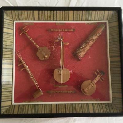 HKT425 Box frame of Traditional Chinese Musical Instruments