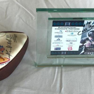 HKT410 NFL Memorabilia Players with Hawaii Ties