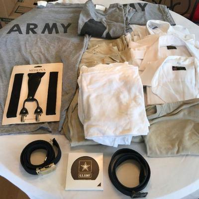 HKT412 Army Clothing Lot