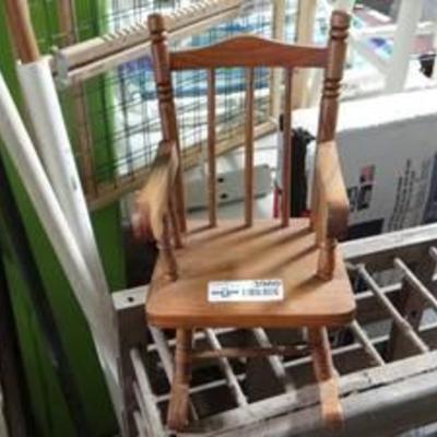 Very Nice Doll Rocking Chair