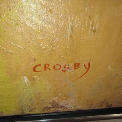 Crosby Listed Art oils 