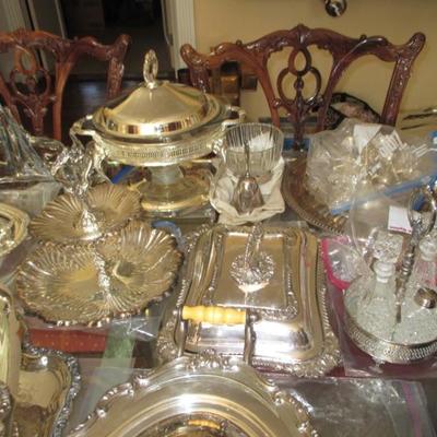 Tons Silver Plate & Silver 