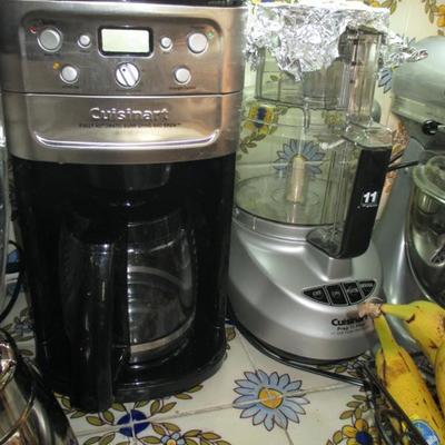 Cuisinart Small Appliances and Kitchen Aid Artisan Mixer 