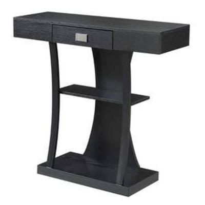 Convenience Concepts Newport Harri Console Table, Black