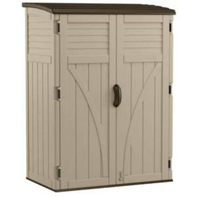 #2 ft. 8.5 in. x 4 ft. 5 in. x 6 ft. Large Vertical Storage Shed