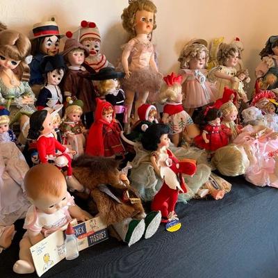 we have hundreds of dolls