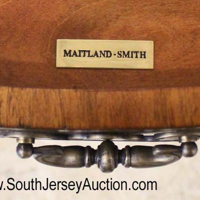  SOLID Mahogany French Style with Sunburst Top One Drawer Server by Maitland Smith Furniture

Auction Estimate $400-$800 