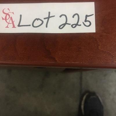 A54	#319 Cherry Finish U-Shape Desk Set                                                                     Dims=71/113