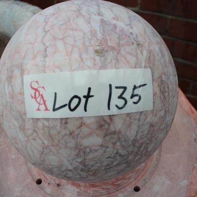 A4	Pallet of Assorted Marble Fountains and Parts 9Pcs