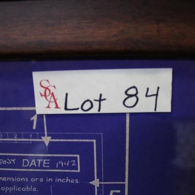 A19	#532 4 Pcs Airplane Spec Prints-                                                                            Dims=43/30